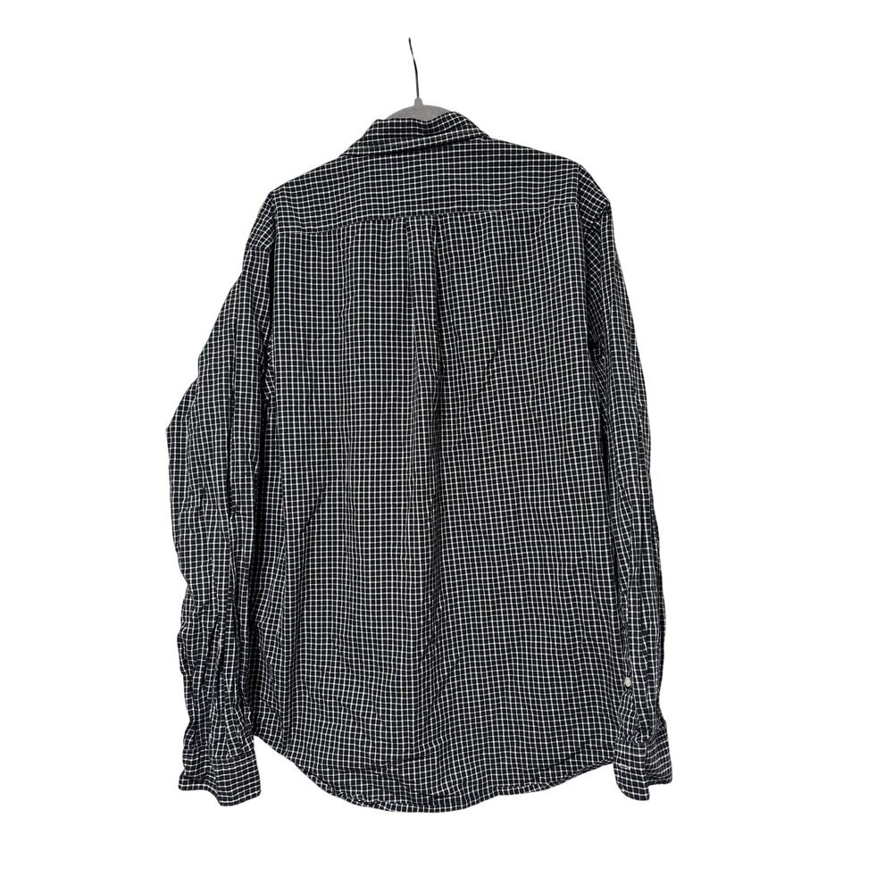 Ralph Lauren XL Custom Fit Black White Check Shirt - Picture 8 of 8